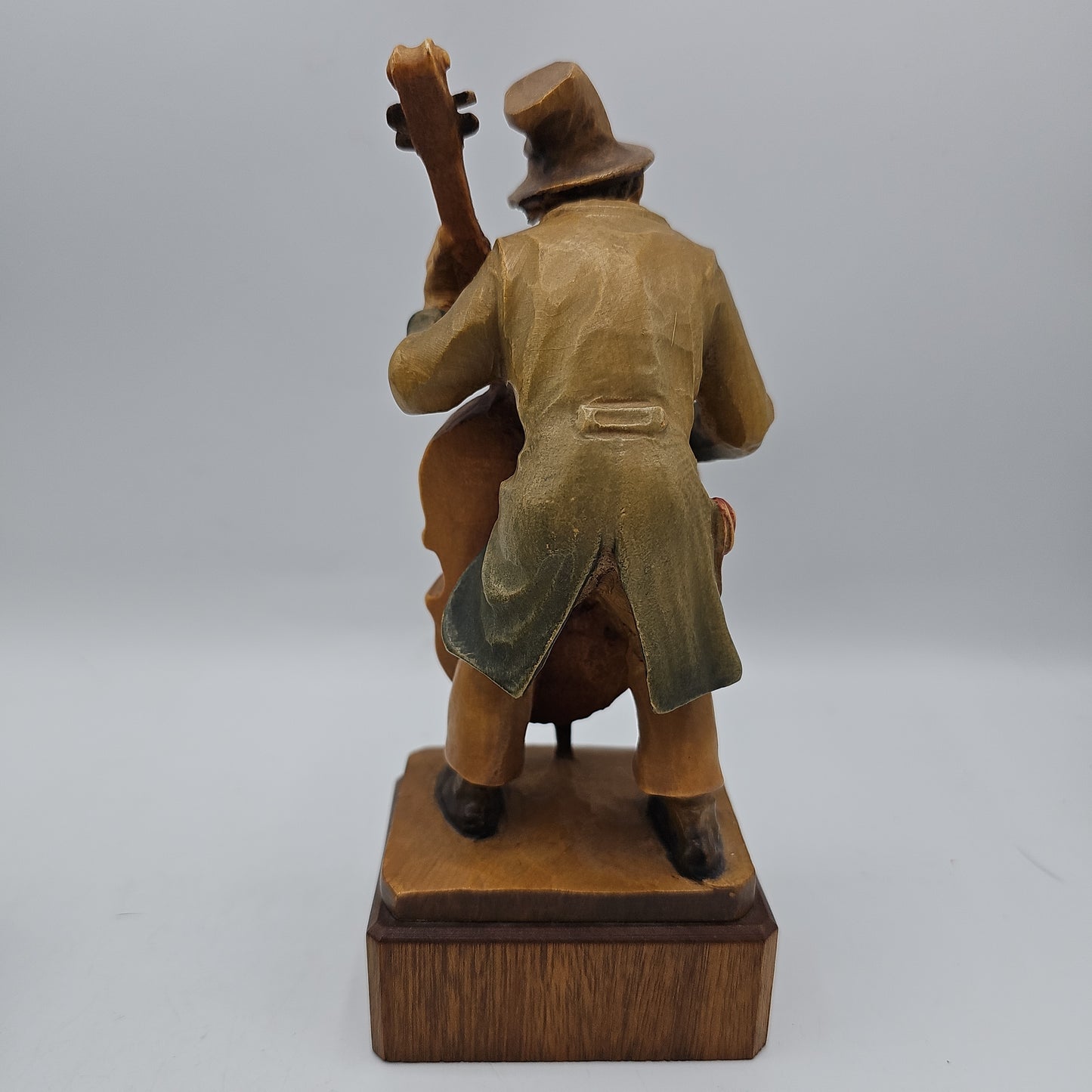 Vintage German Style Cello Player Figurine