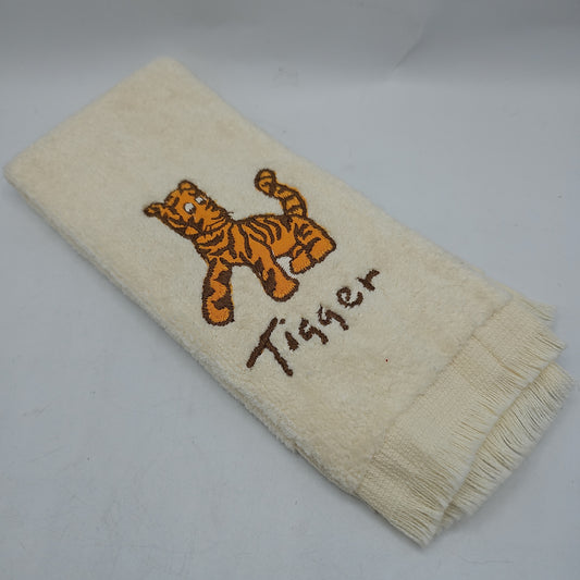 Classic Pooh Tigger Hand Towel - Cream