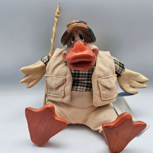 Russ Berrie Fishing Duck