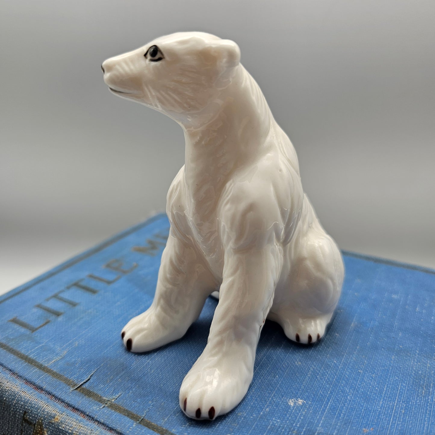 Vintage Bone China Polar Bear Figurine