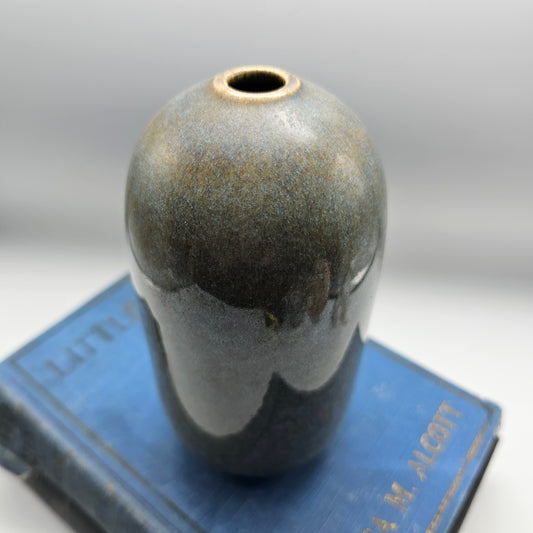Gray Bullet Bud Vase by Pier 1 Imports