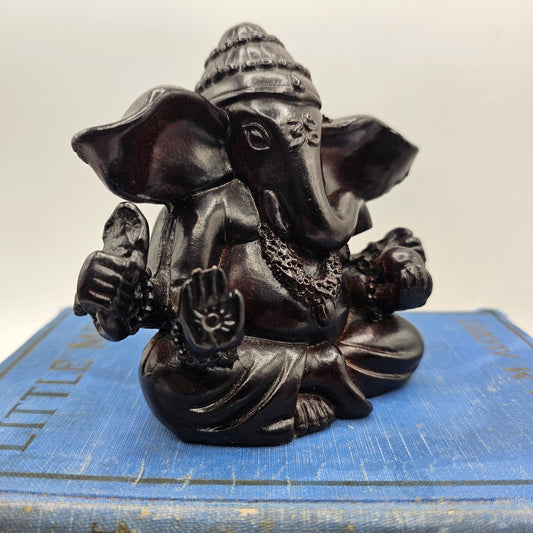 Hindu Ganesha God of Wealth and Prosperity Figurine