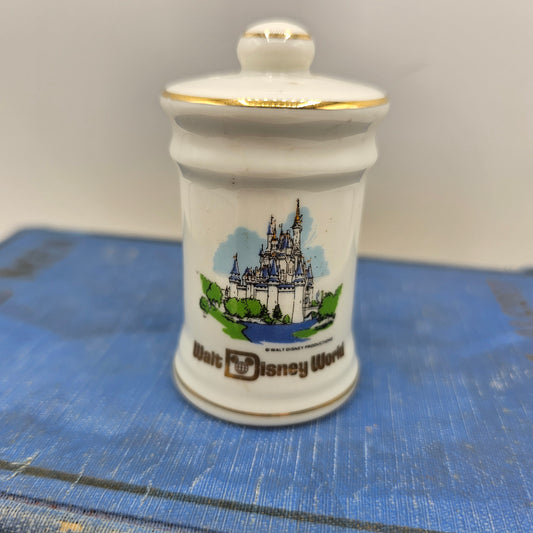 Vintage Walt Disney World Single Ceramic Salt Pepper Shaker