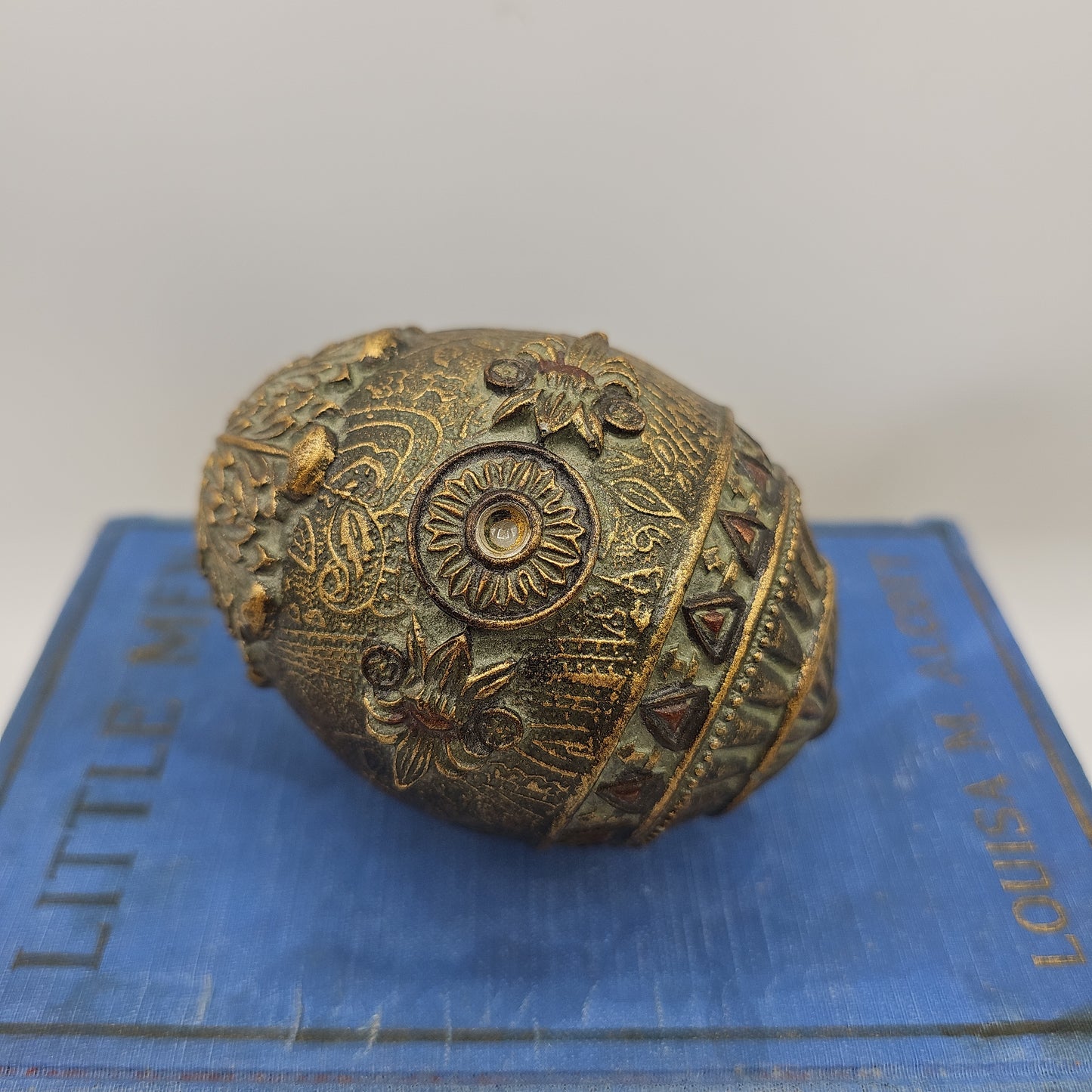 Decorative Orb Brass Look