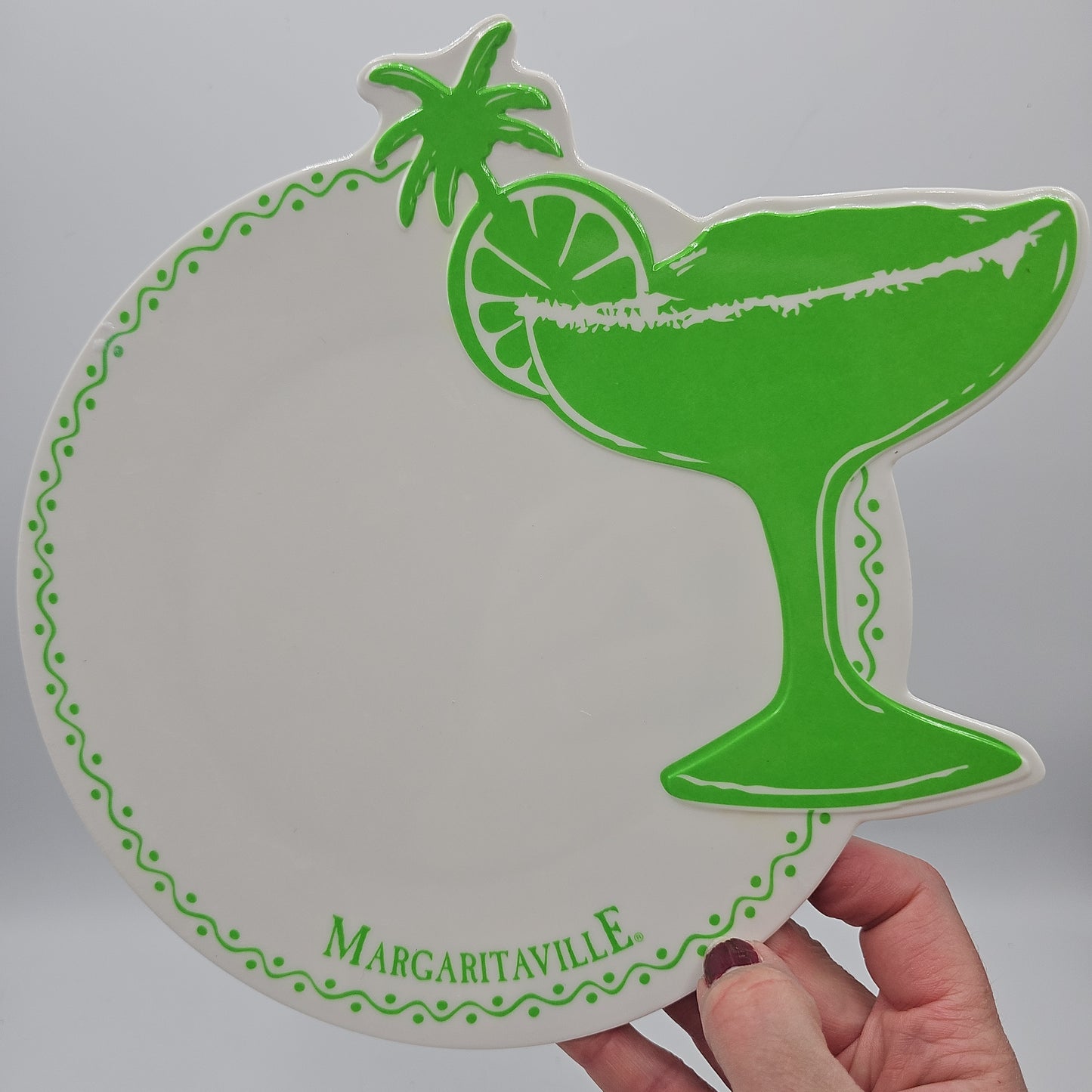 Jimmy Buffet Margaritaville Melamine Plates - set of 4