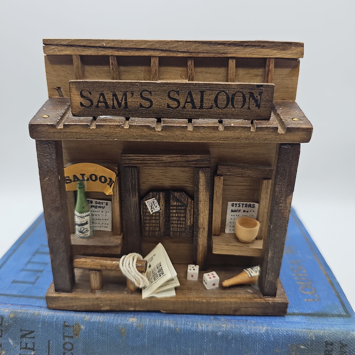 Vintage "Sam's Saloon" Coaster Set