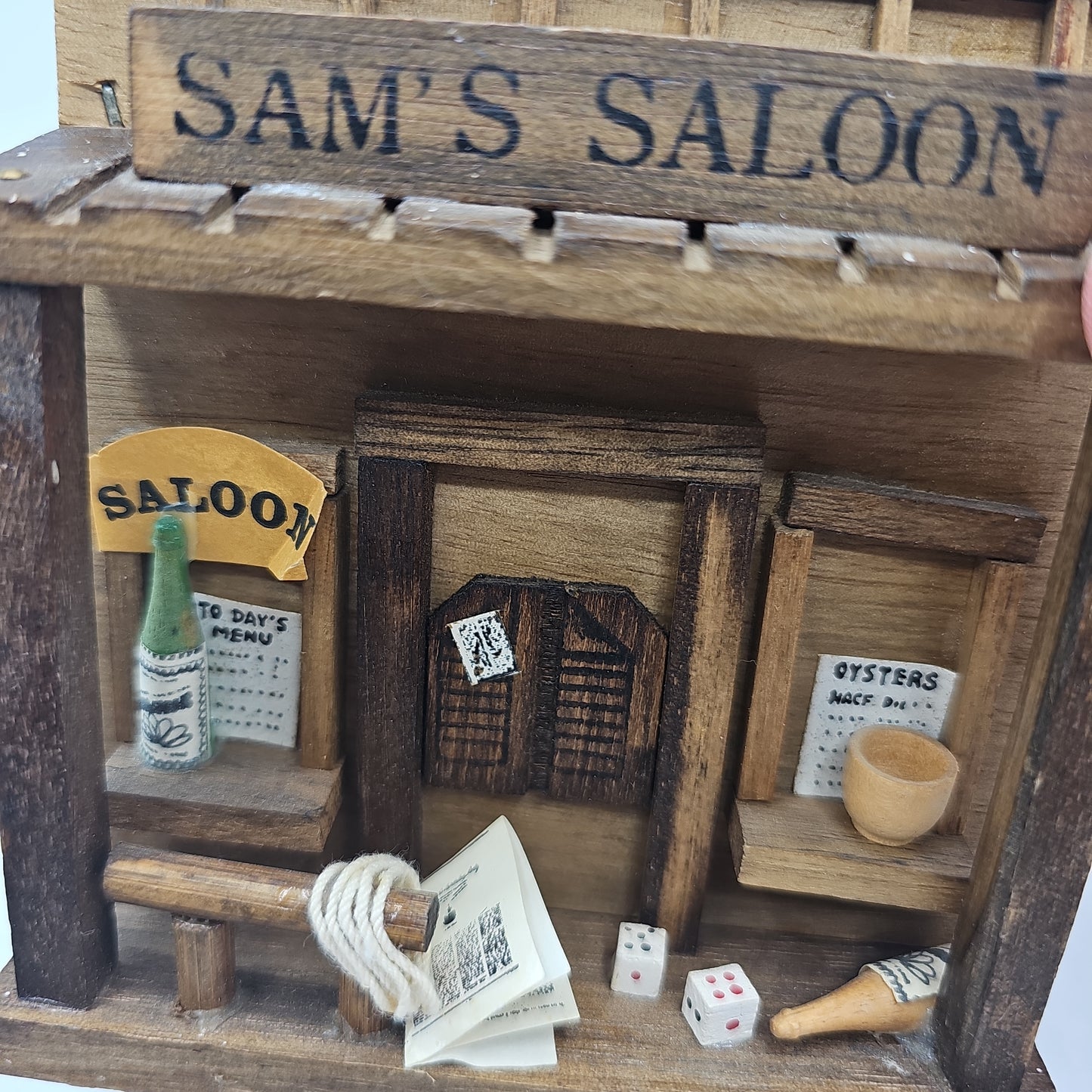 Vintage "Sam's Saloon" Coaster Set