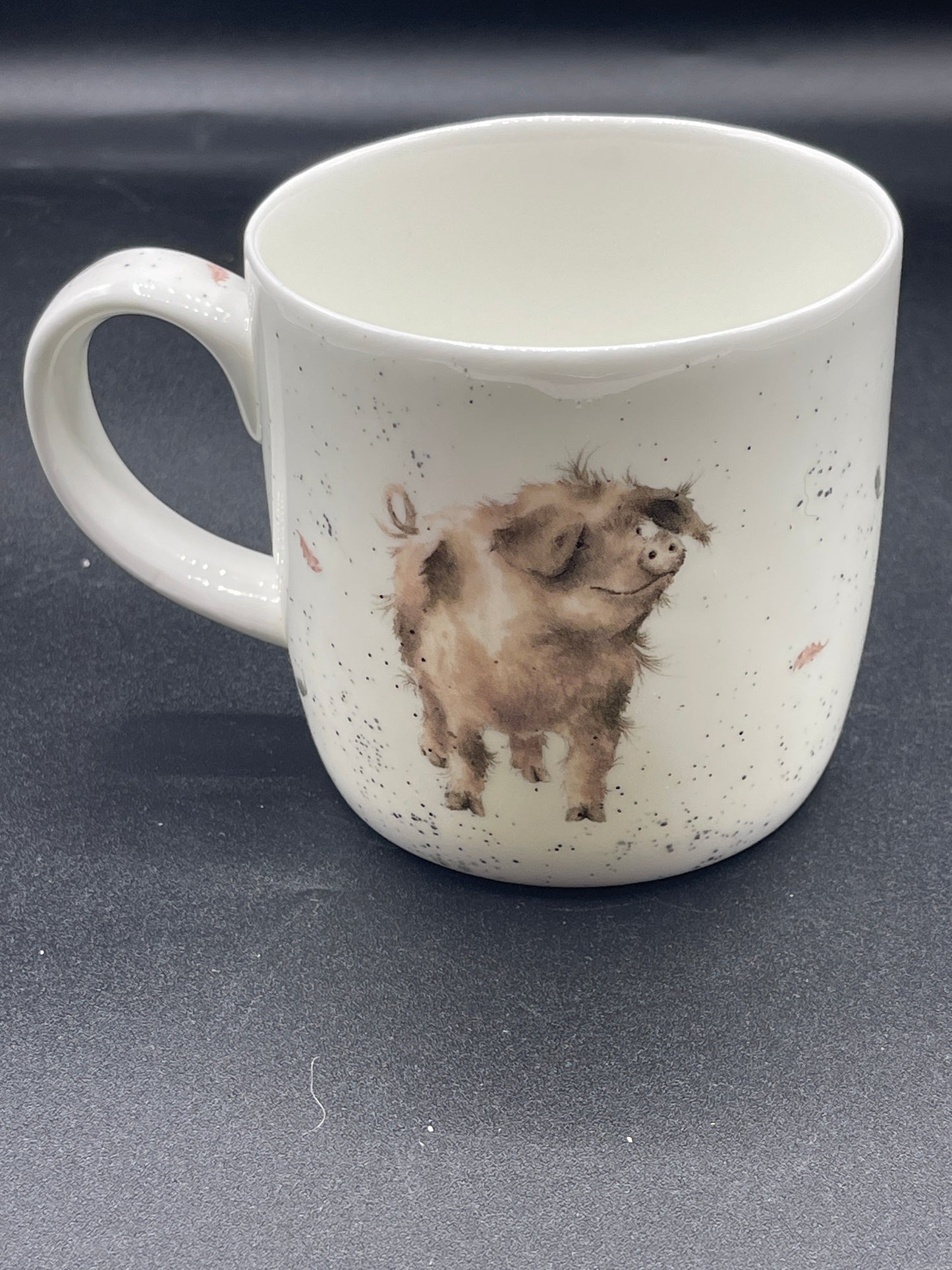 Royal Worcester Mug with "Truffles" Pigs Design