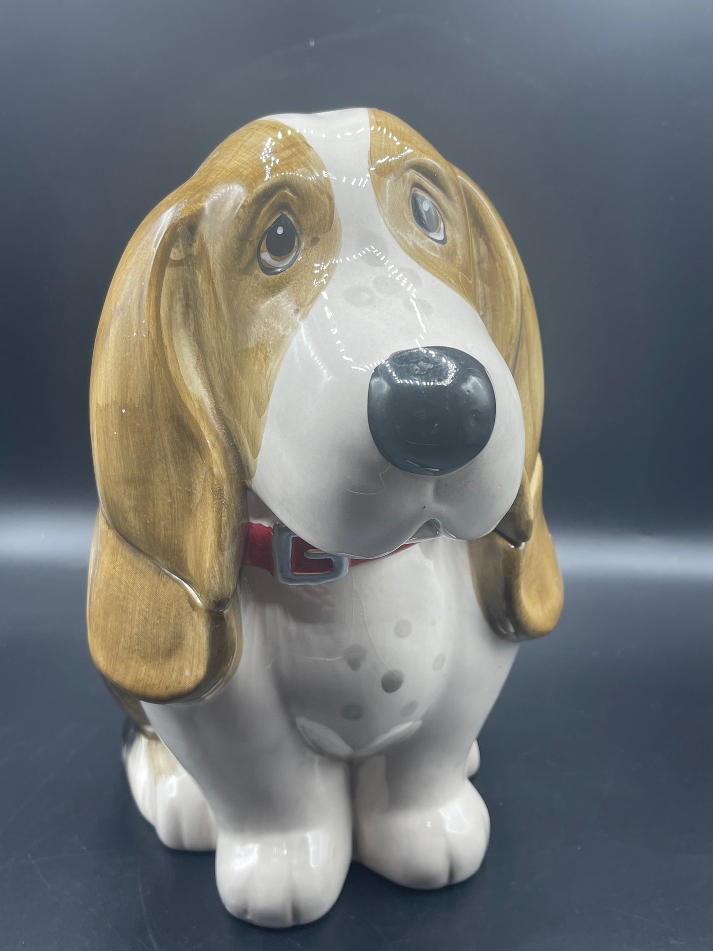 Pioneer Woman Ceramic Bassett Hound Cookie Jar