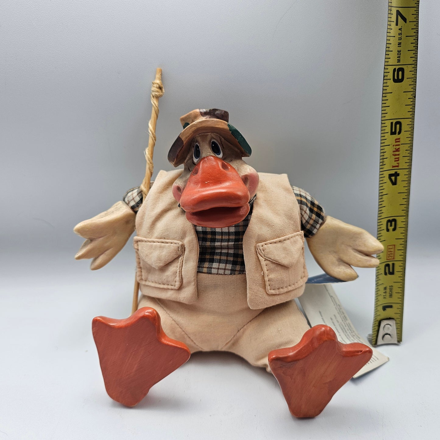 Russ Berrie Fishing Duck