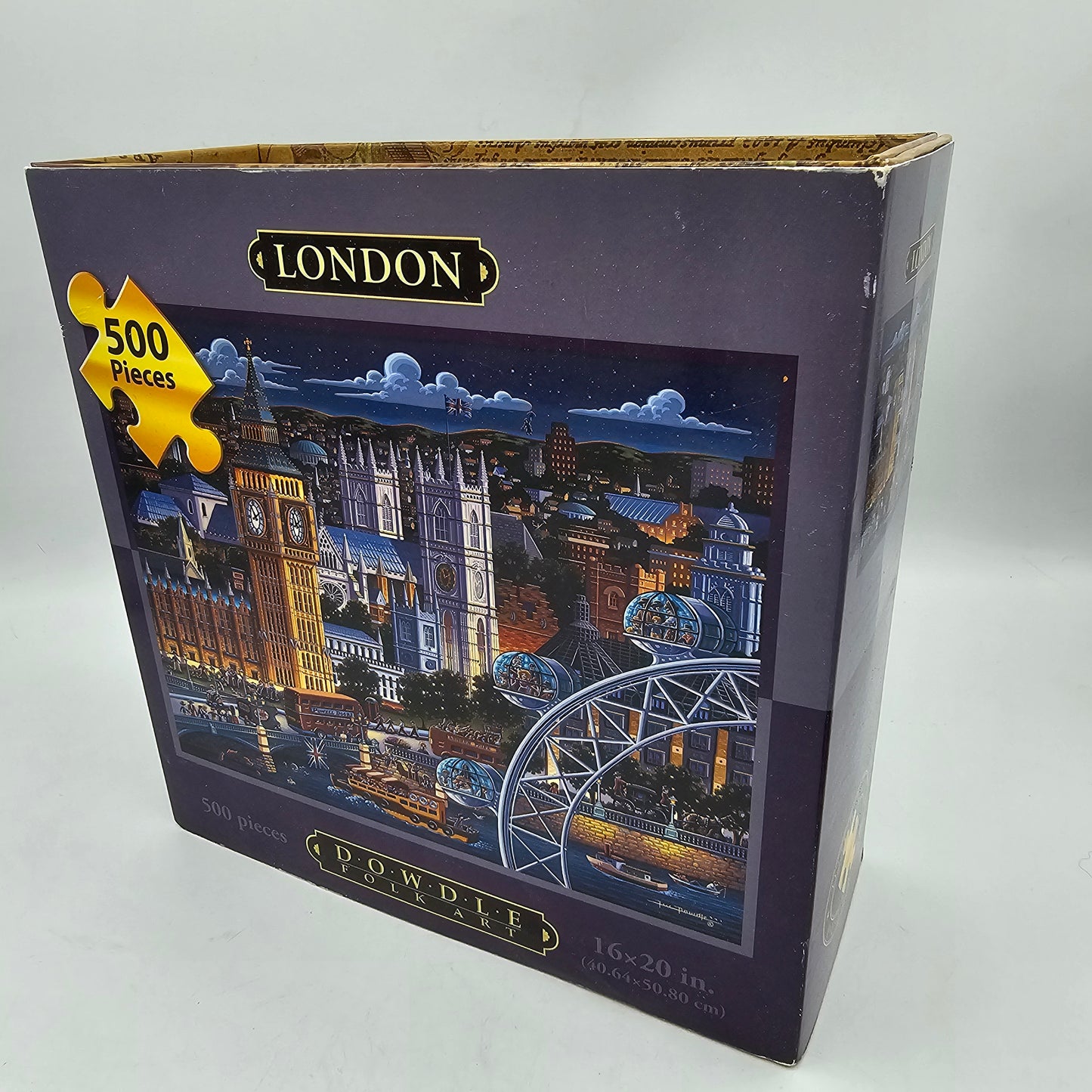 Eric Dowdle Folk Art London Puzzle - 500 pieces