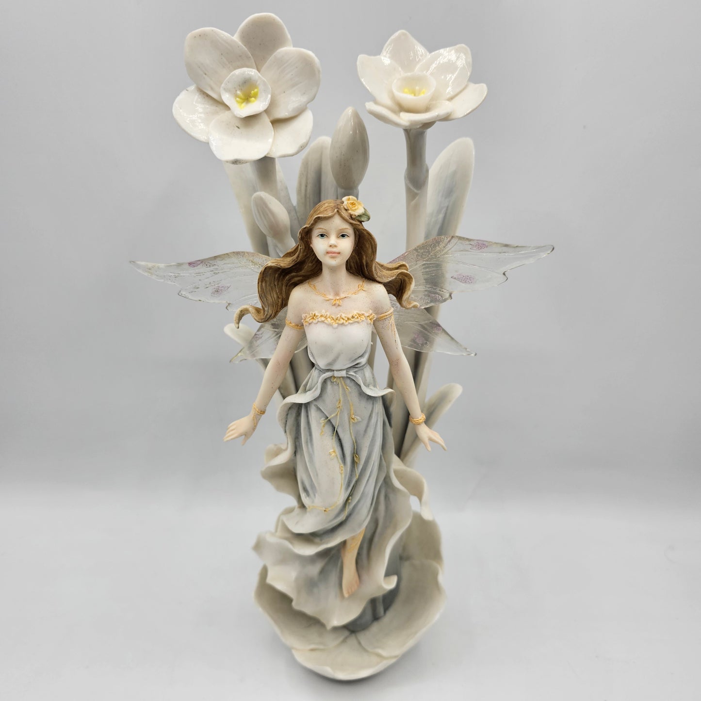 Vintage Narcissus Flower Fairy Figurine by Leonardo