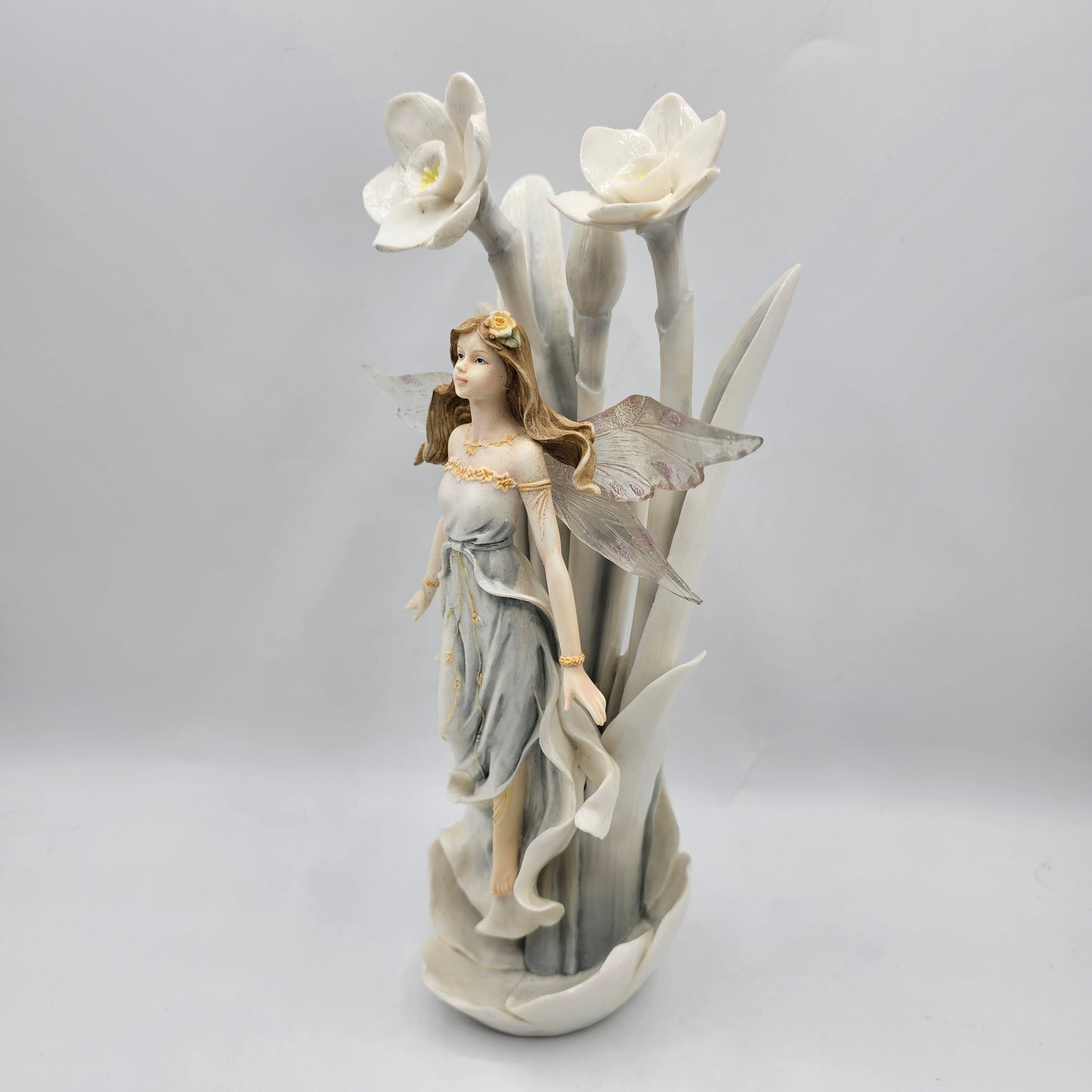 Vintage Narcissus Flower Fairy Figurine by Leonardo