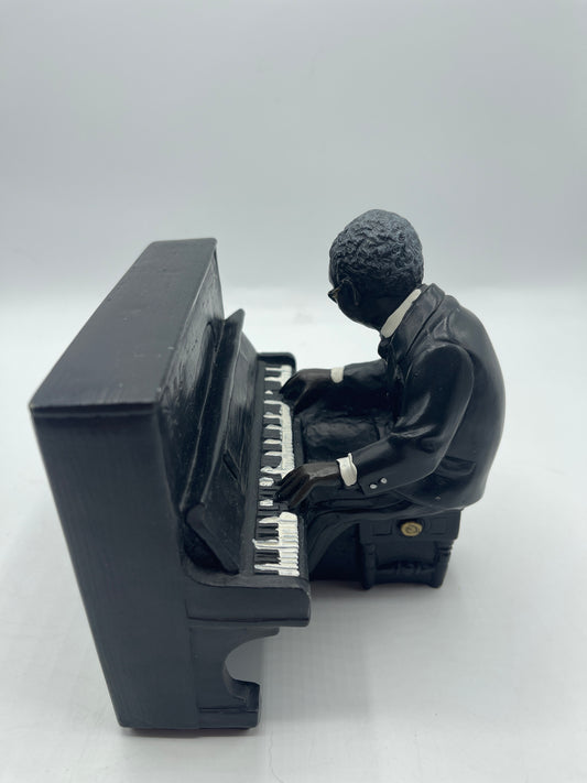 Vintage Jazz Blues Piano Player Figurine