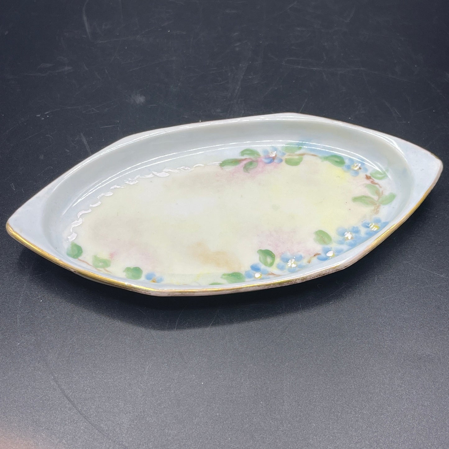 Austrian Hand painted Trinket Dish