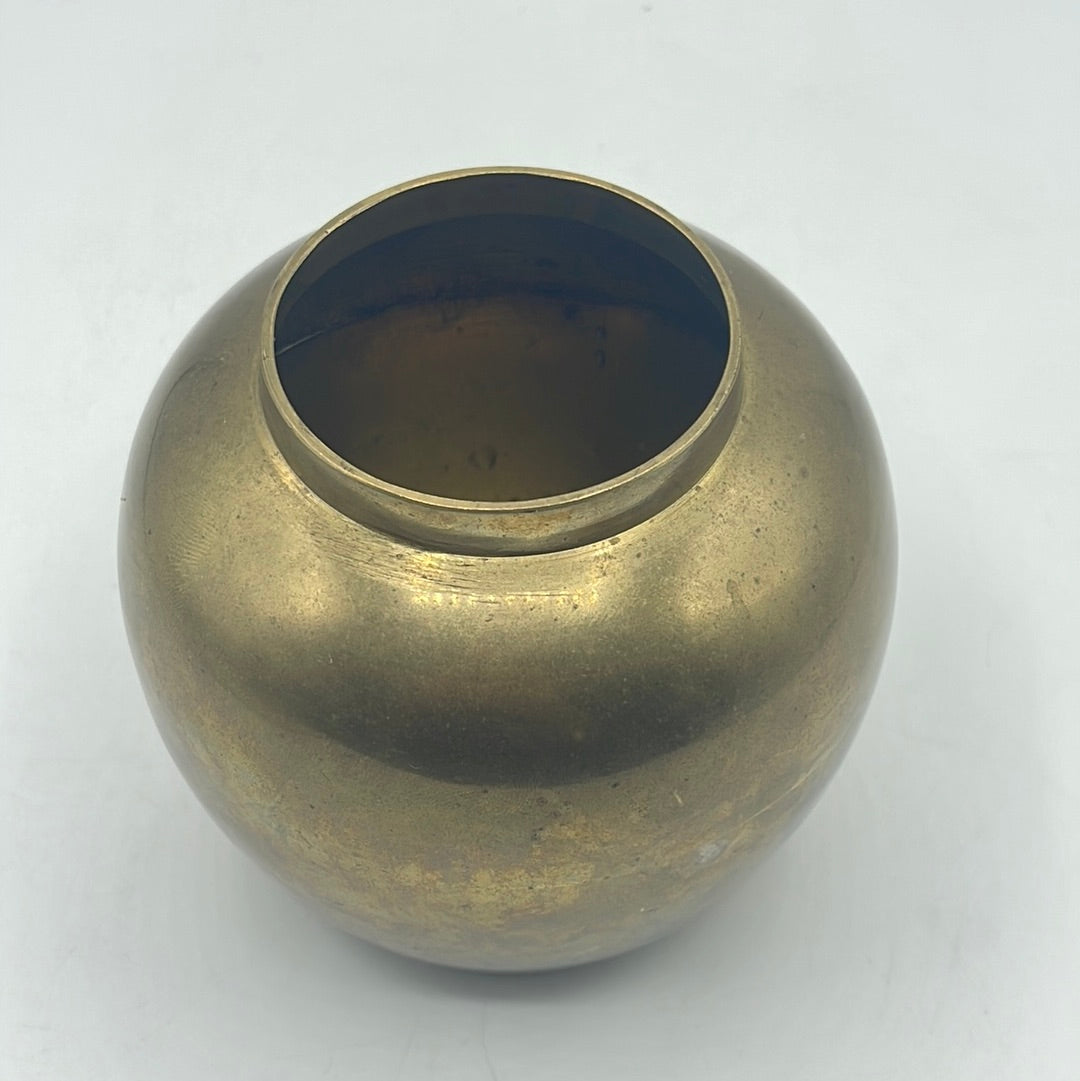 Vintage Brass Planter