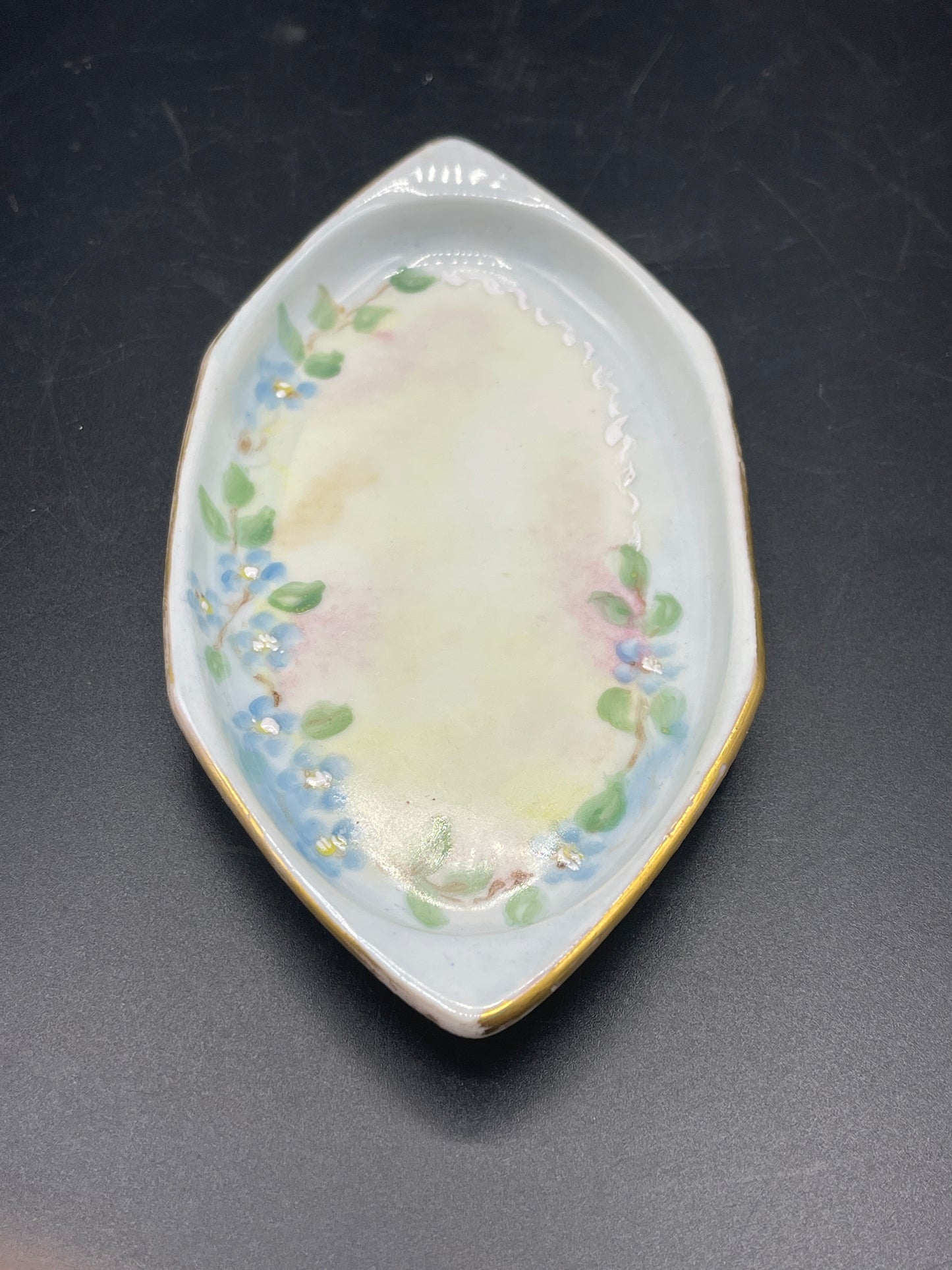 Austrian Hand painted Trinket Dish