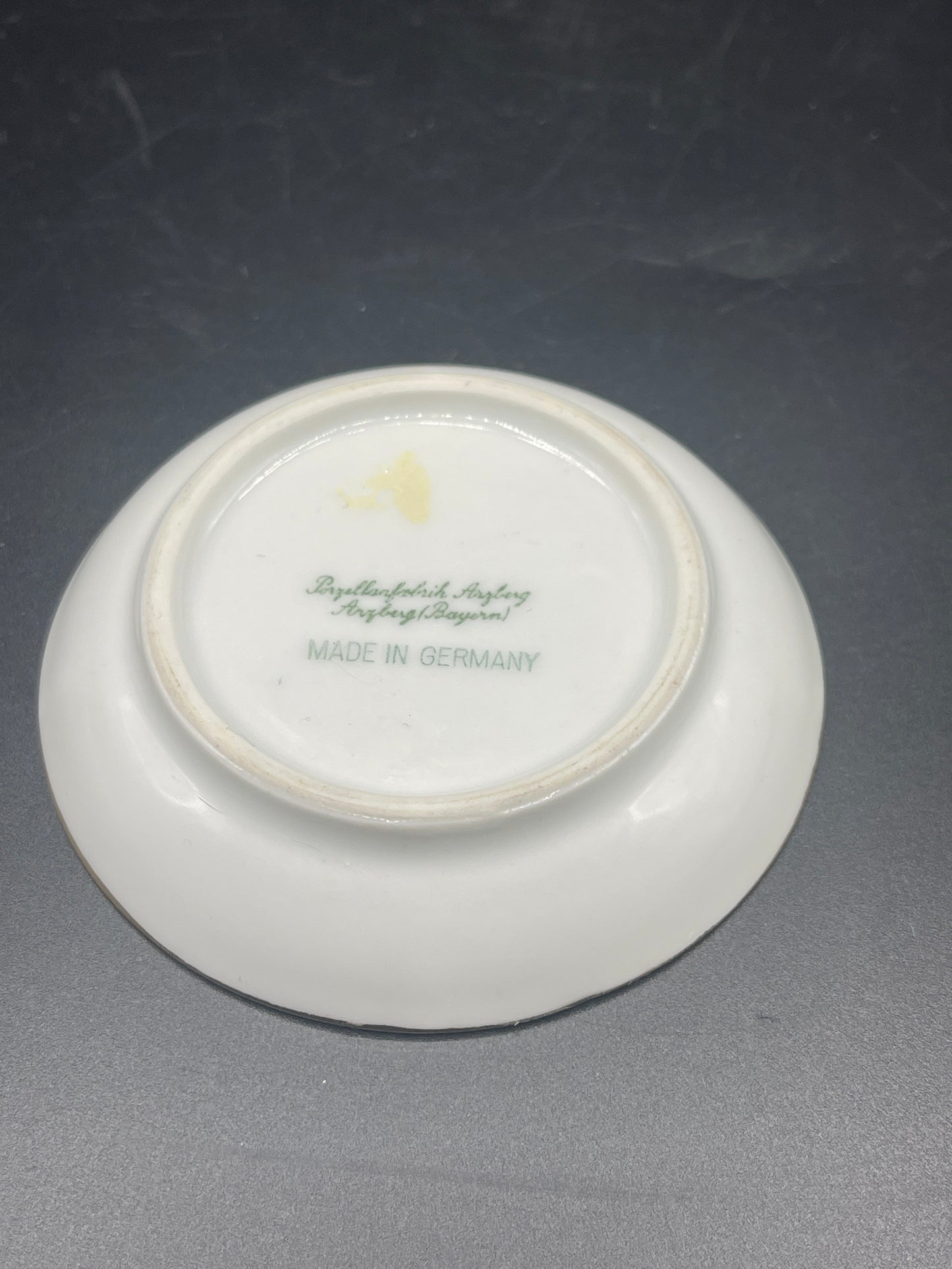 Vintage Small Round Butter Pat Dish - Germany