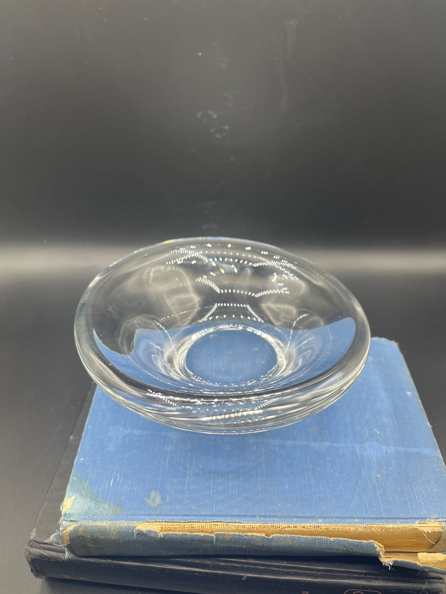 Dartington Lead Crystal Trinket Dish