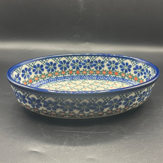 Polish Pottery Oval Serving Dish