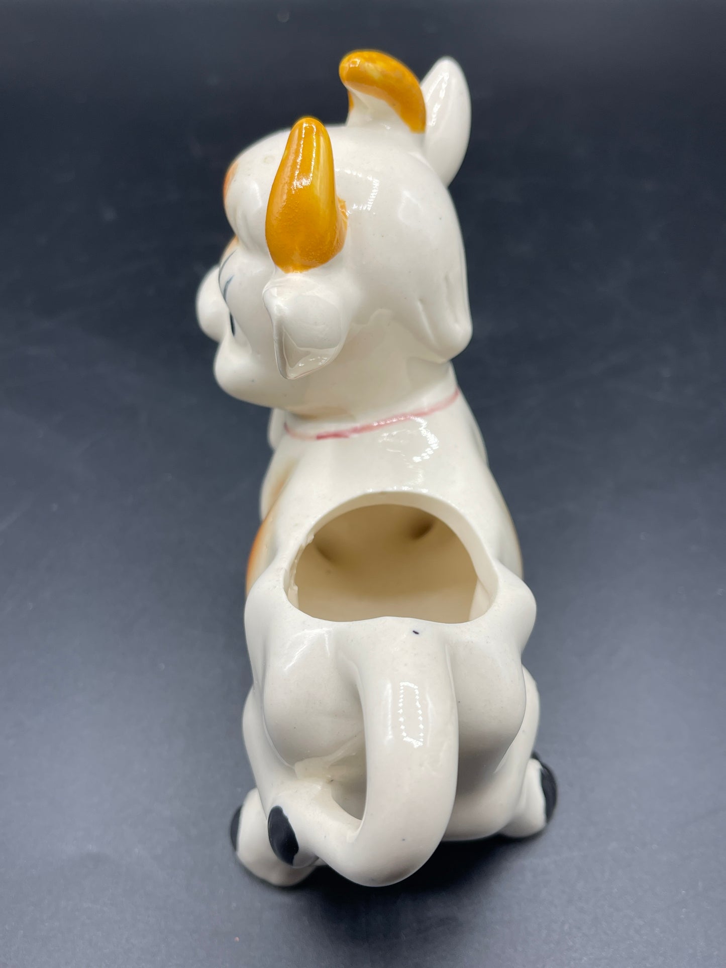 Vintage Ceramic Cow Creamer and Salt and Pepper Shaker Set