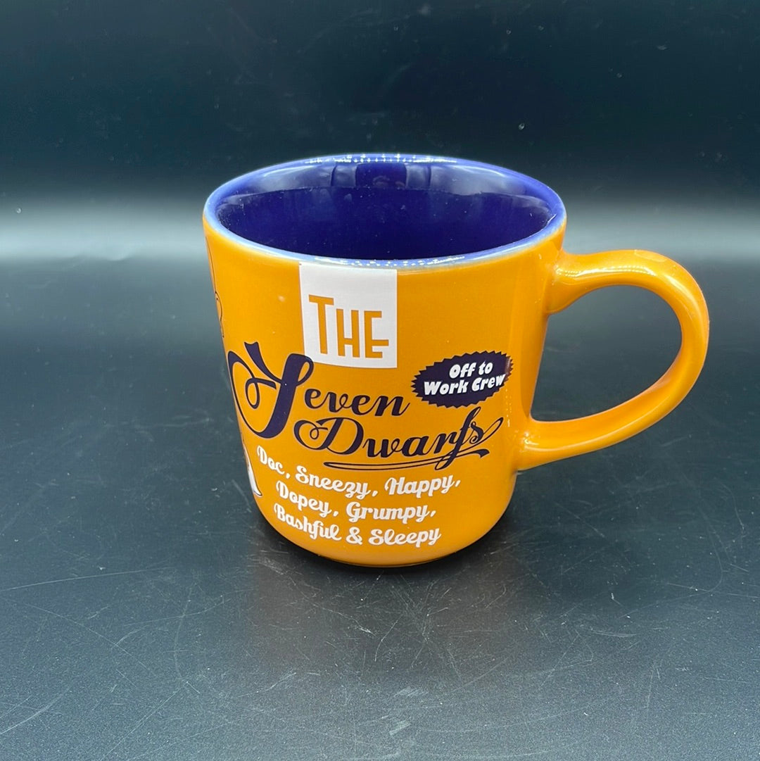 The Seven Dwarfs Orange Mug - Disney