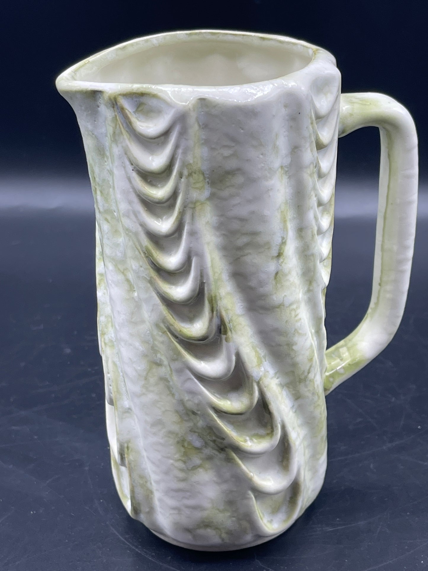 Vintage Inarco Large Green Creamer