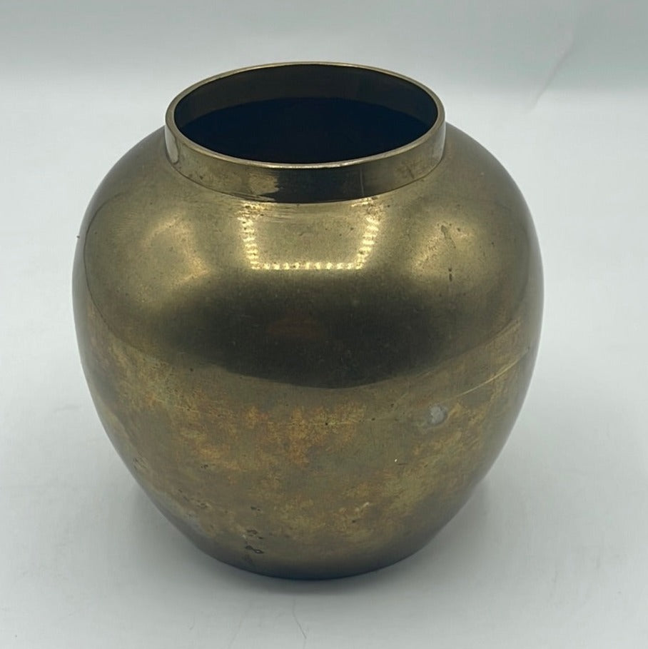 Vintage Brass Planter