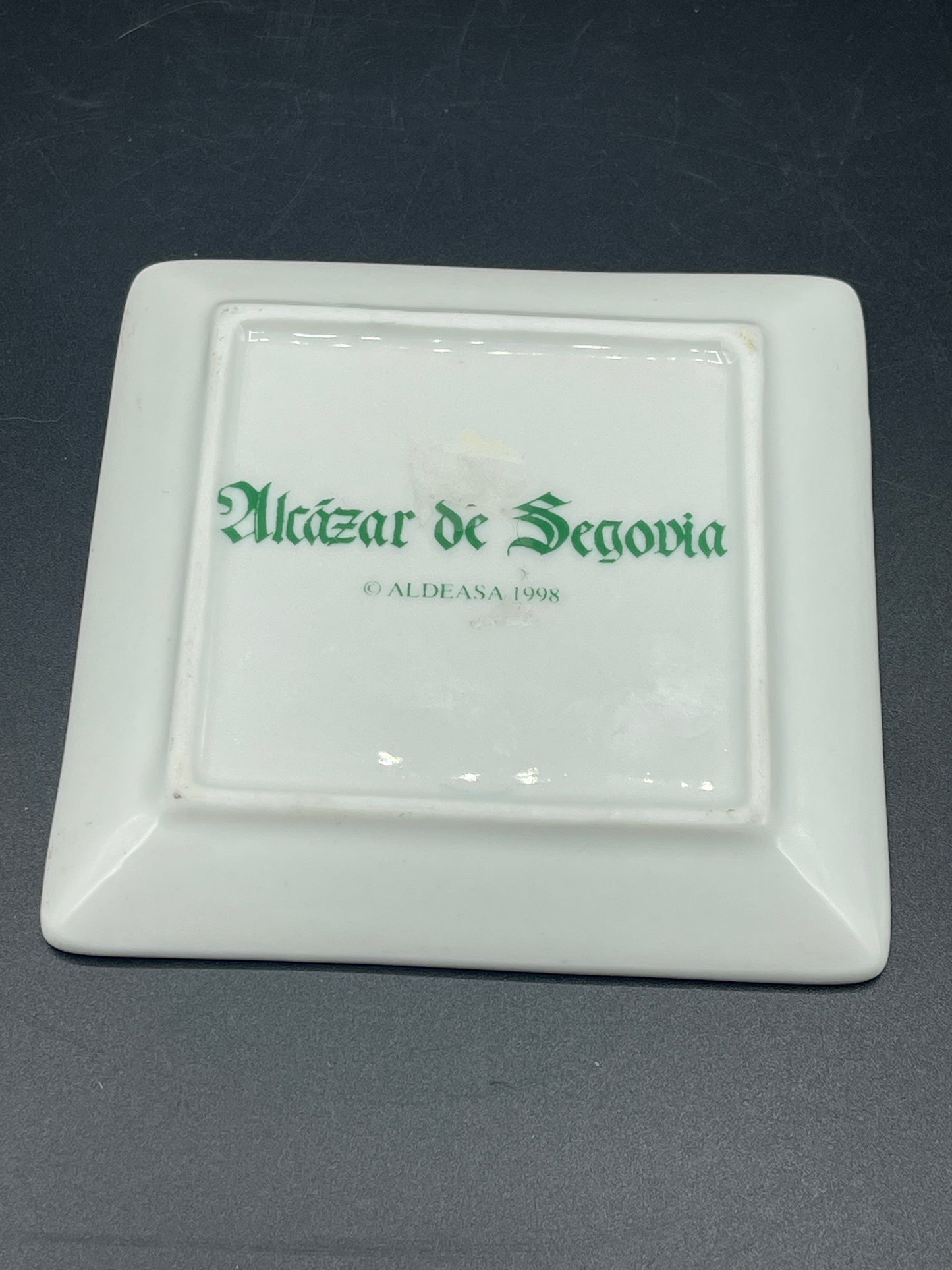 Spanish Castle by the Sea Trinket Dish