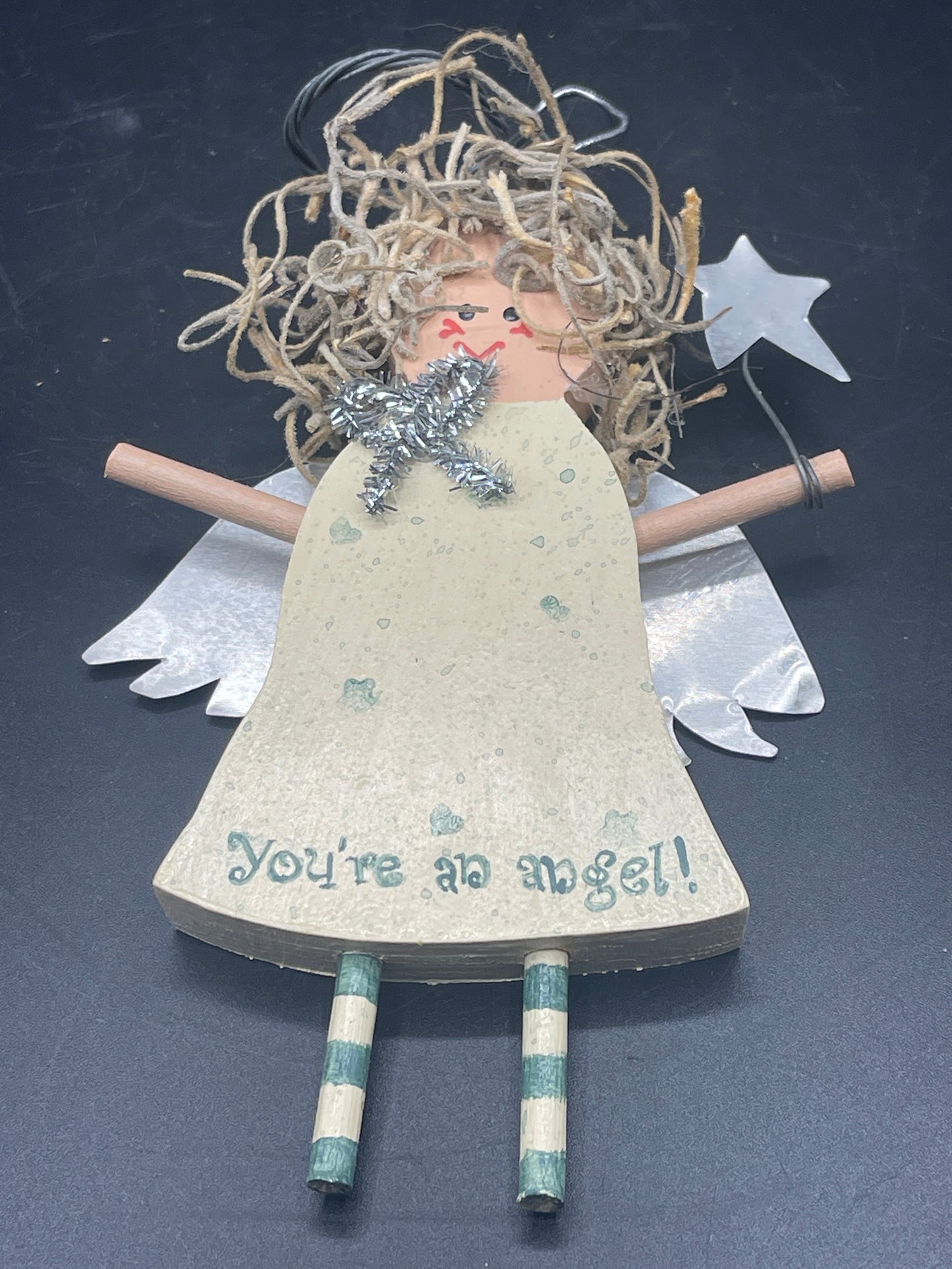 Cottage Core Wall Hanging "You're an Angel"