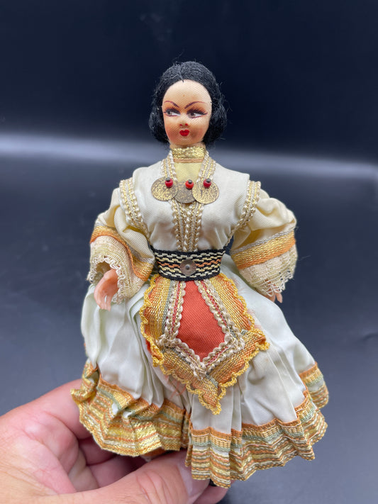 Vintage Greek Collectible Doll