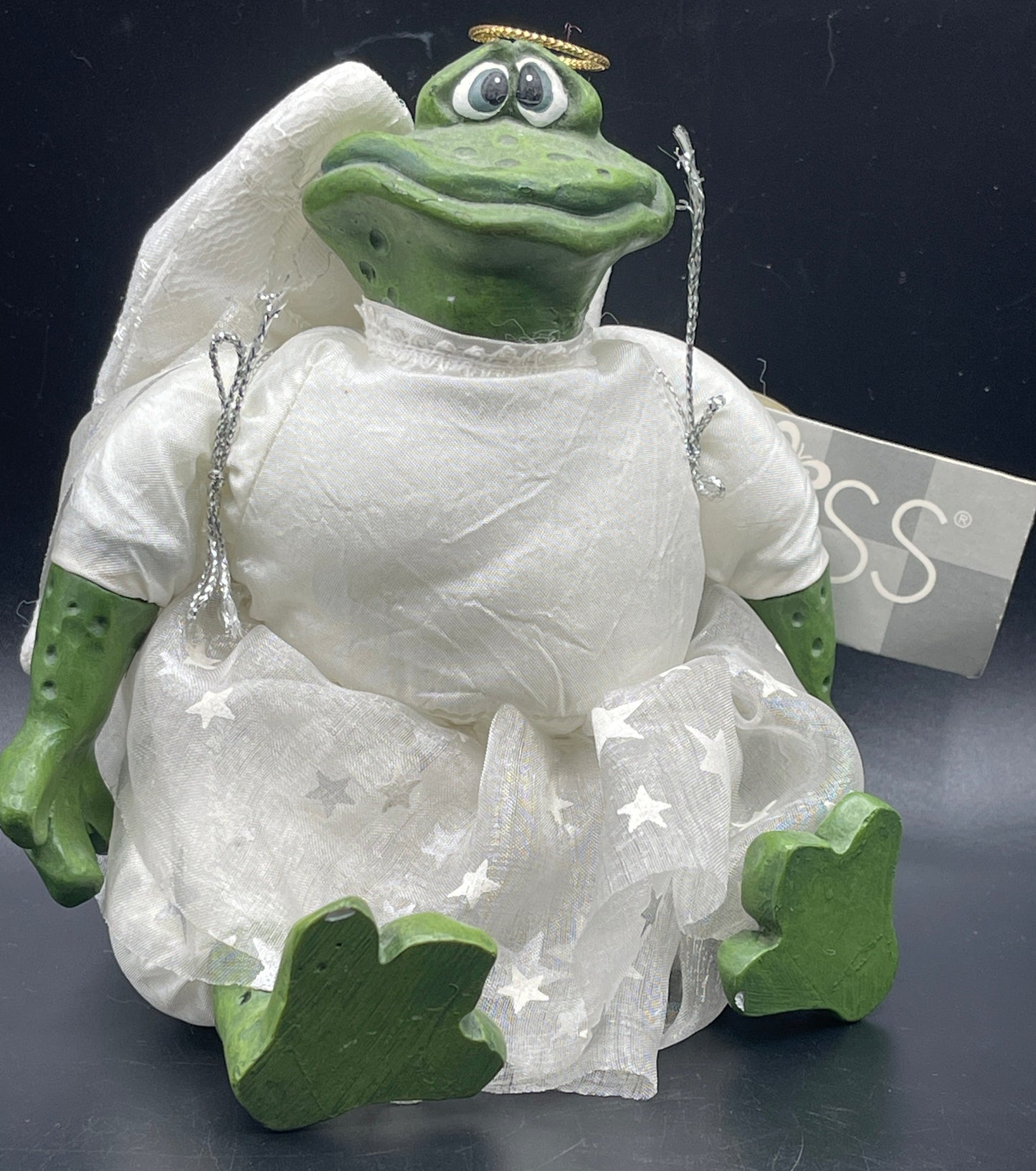 Russ Berrie Dreamweaver Frog Angel