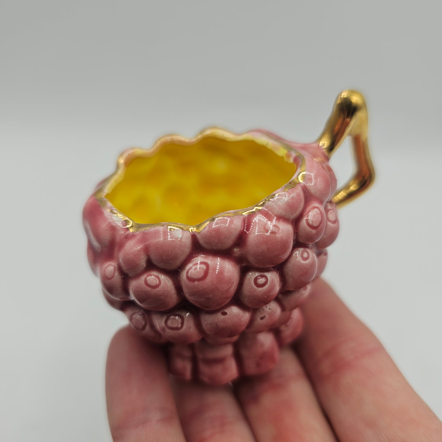 Mini China Grape Cup with Yellow Interior