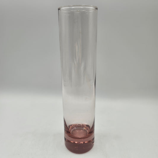 Vintage Pink Glass Vase by Libby